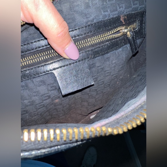 COPY - Gucci Crescent/ half moon Horsebit Leather Shoulder Bag - Picture 3 of 5